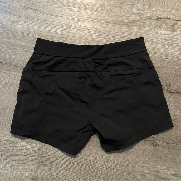 Athleta Black Shorts with Zippered Pockets Nylon and Spandex - Picture 10 of 10